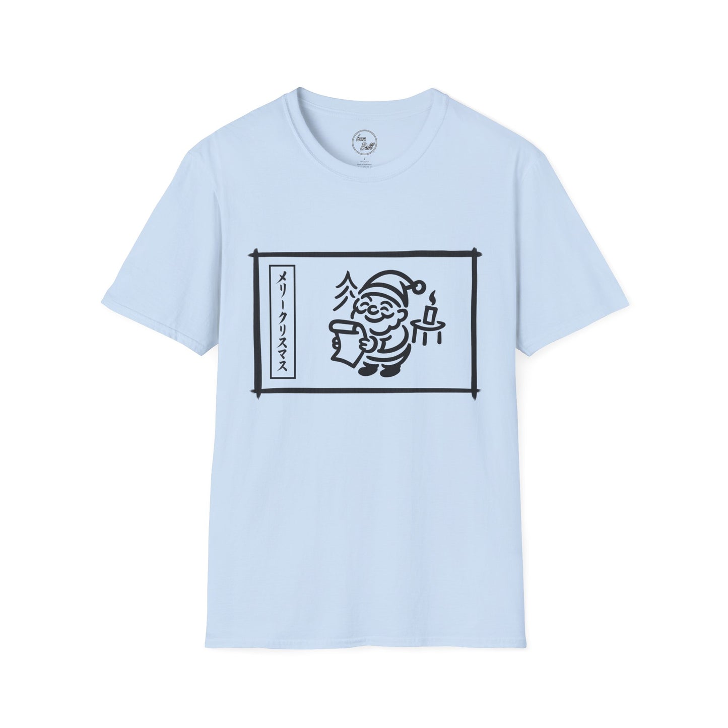 Katakana Christmas Santa T-Shirt