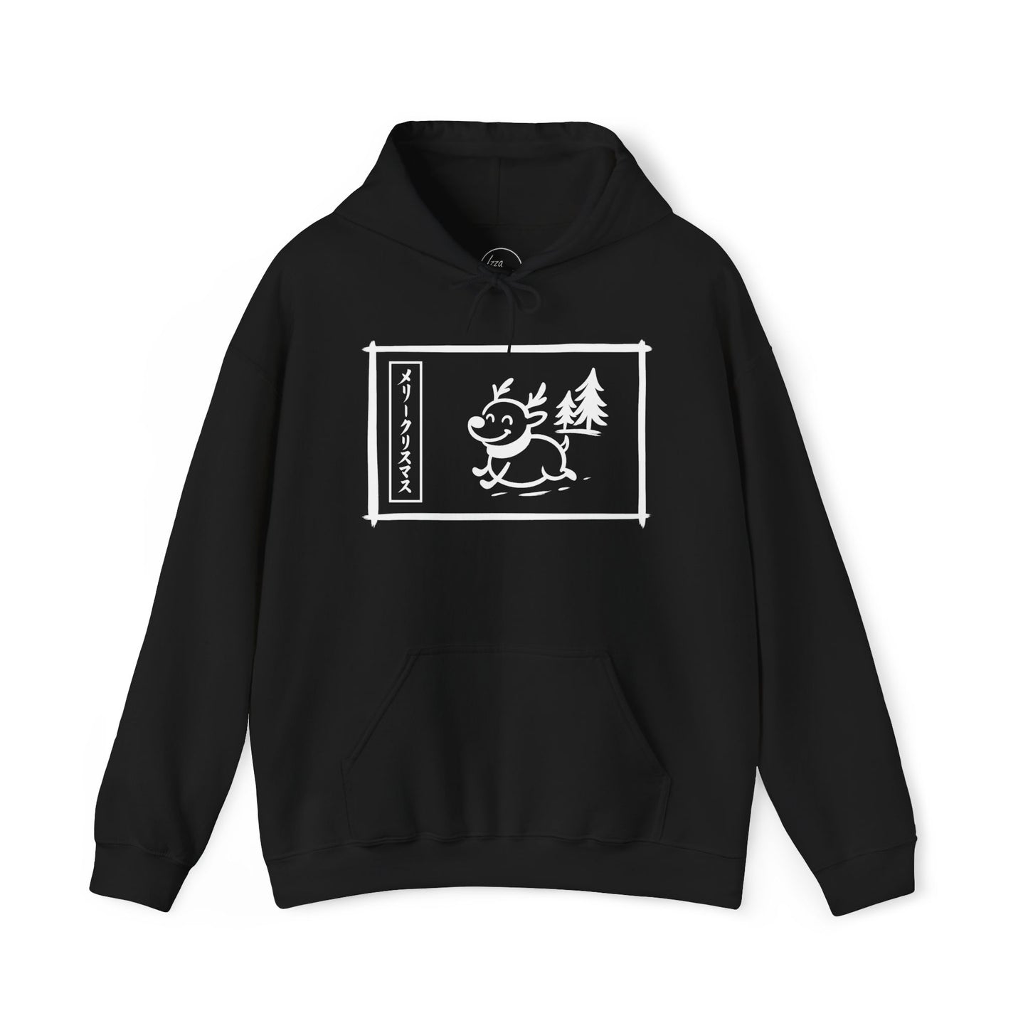 Katakana Christmas Reindeer Hoodie