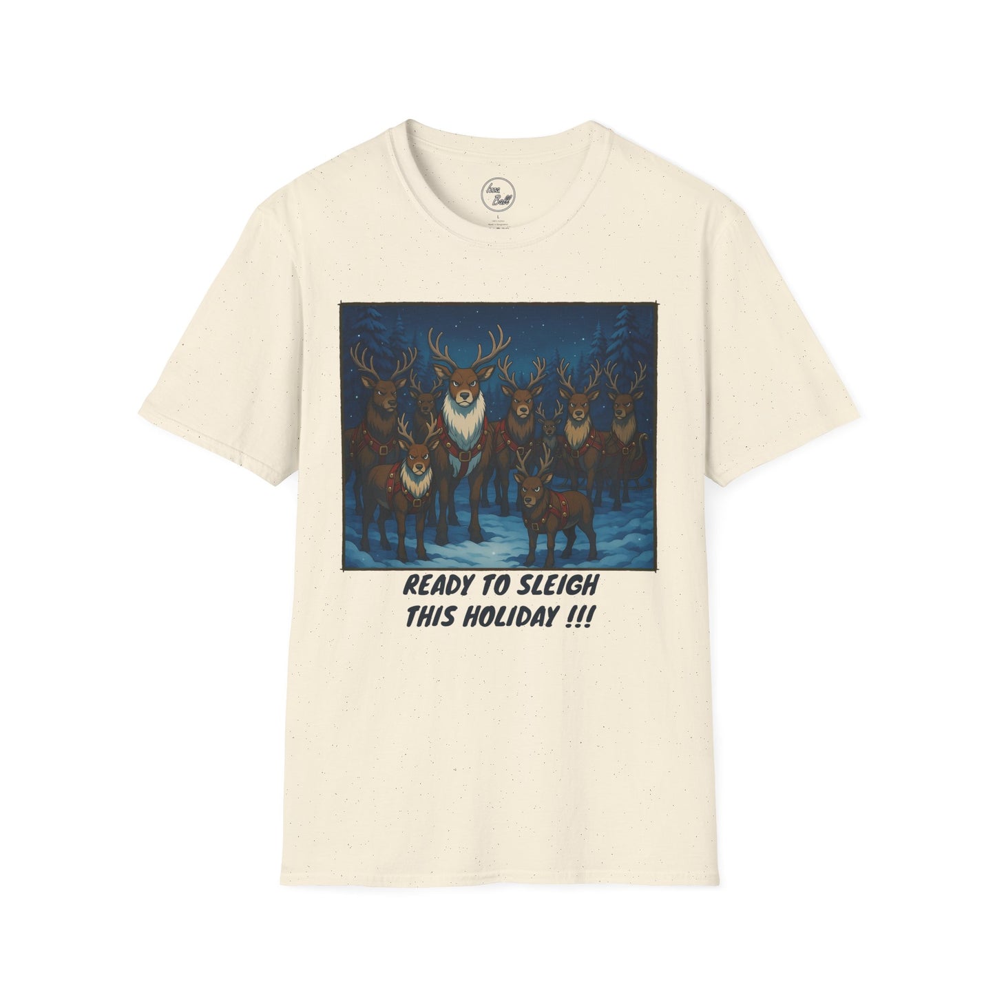 Reindeer Sleigh Team T-Shirt