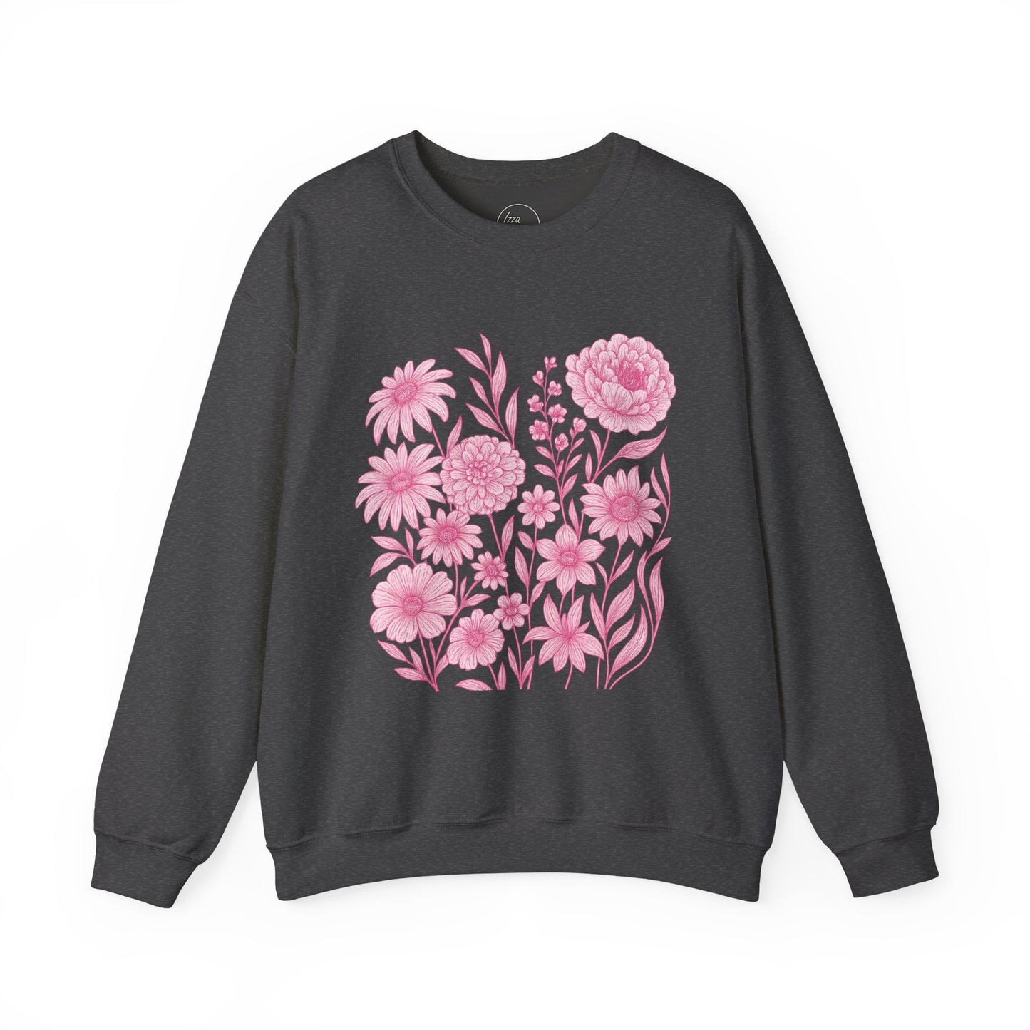 Pink Floral Sweatshirt