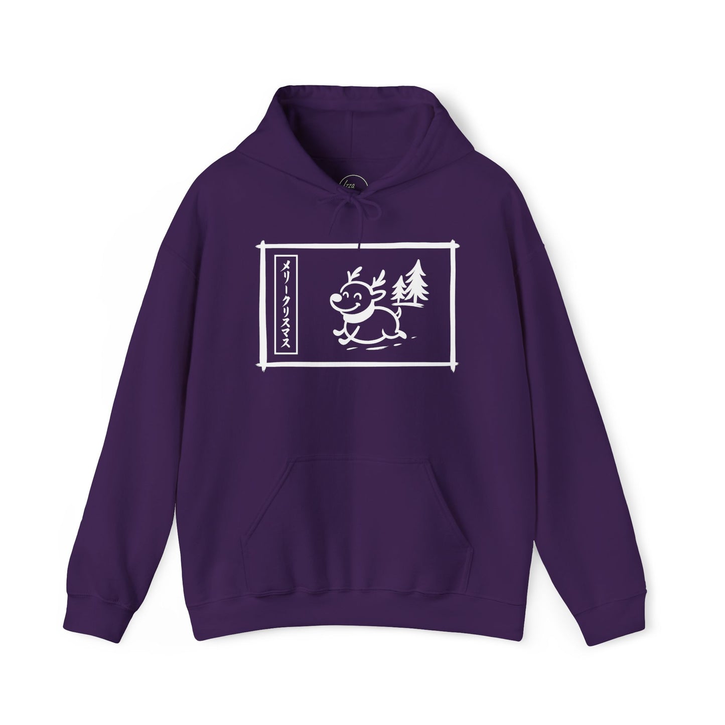 Katakana Christmas Reindeer Hoodie