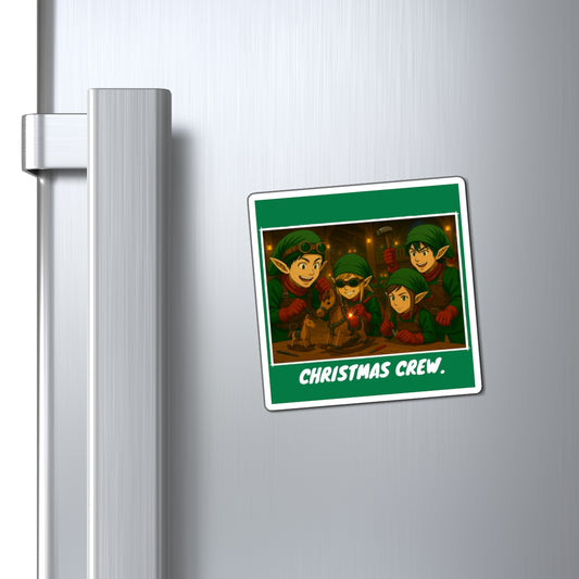 Elves Workshop Vinyl Magnet