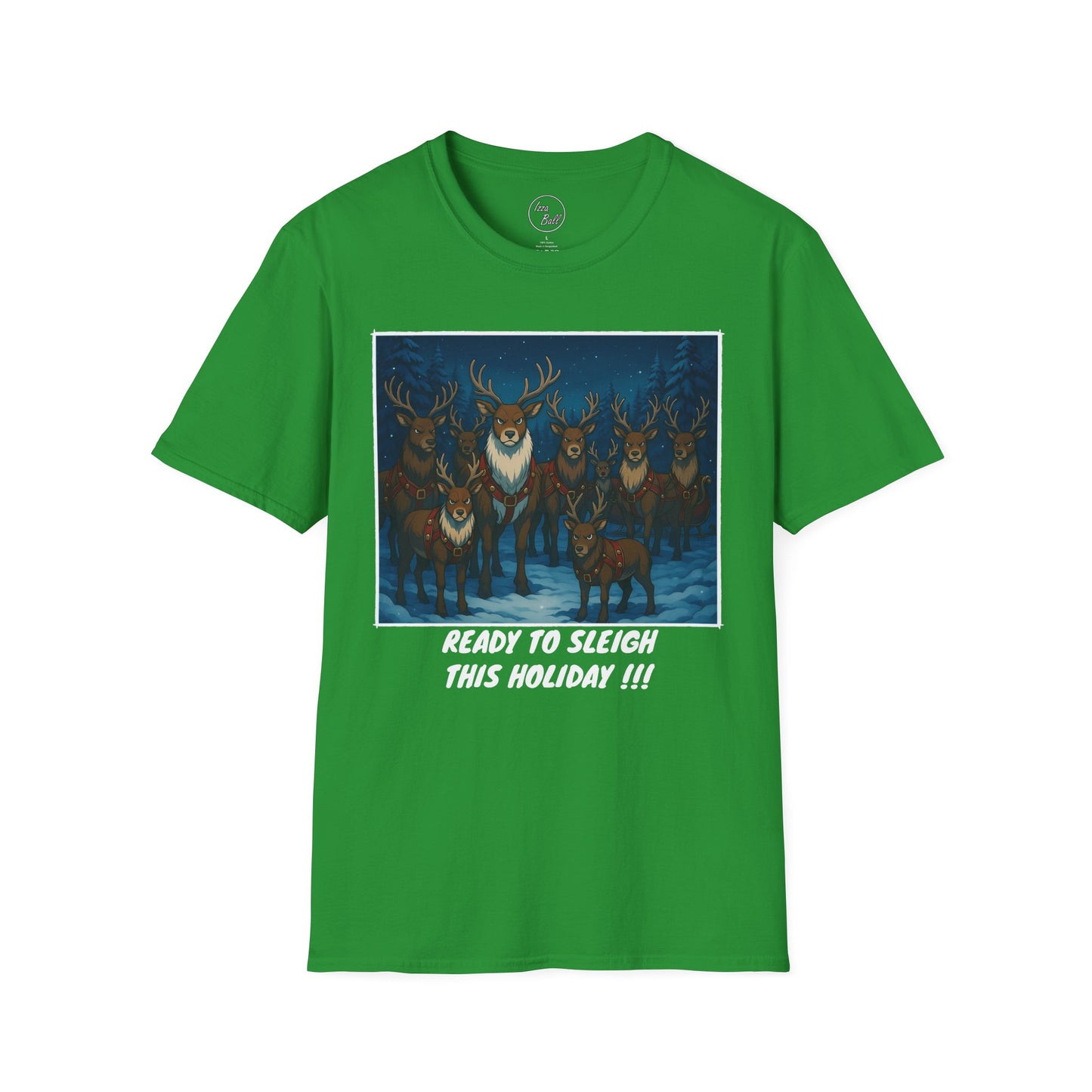 Reindeer Sleigh Team T-Shirt