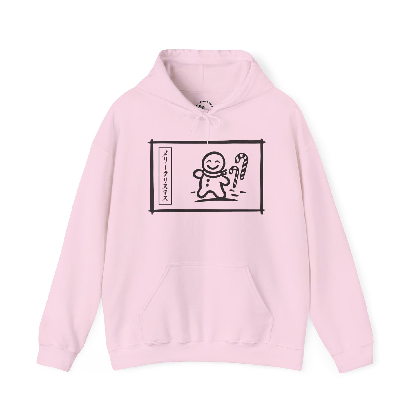 Katakana Christmas Gingerbread Hoodie