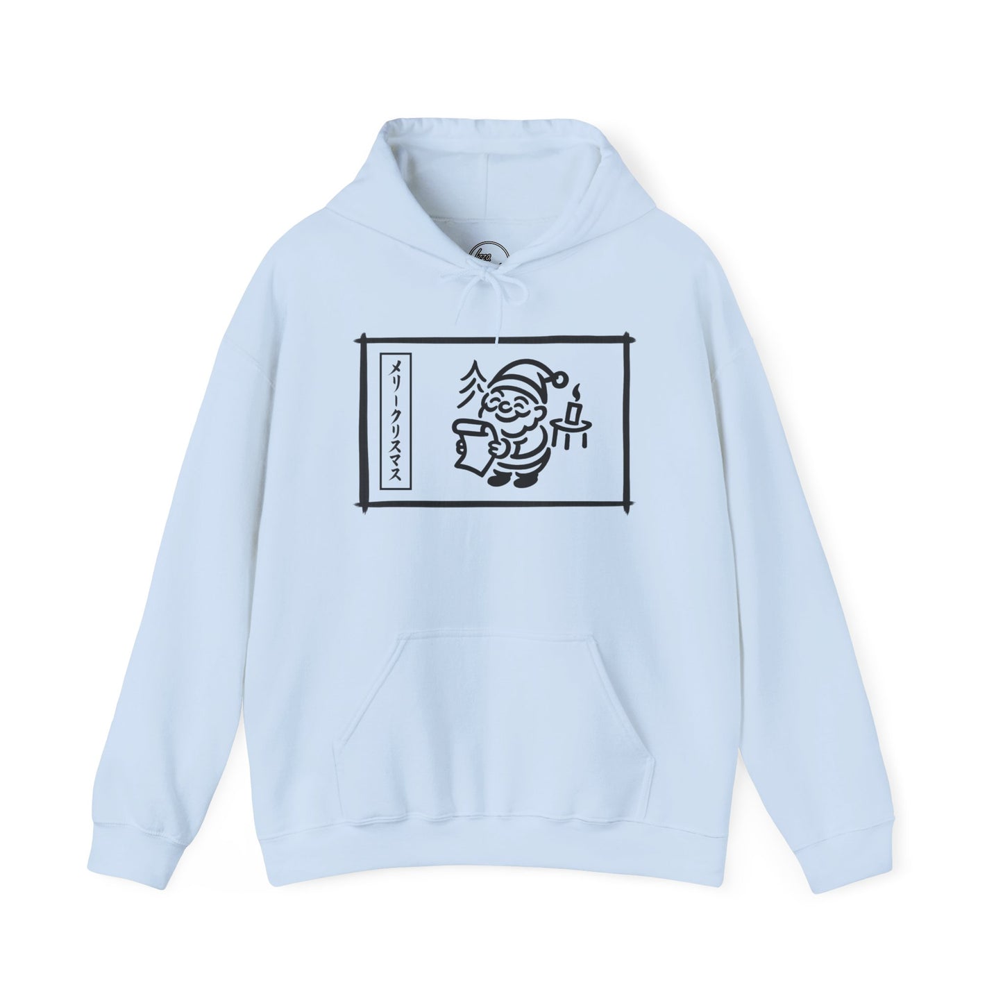 Katakana Christmas Santa Hoodie