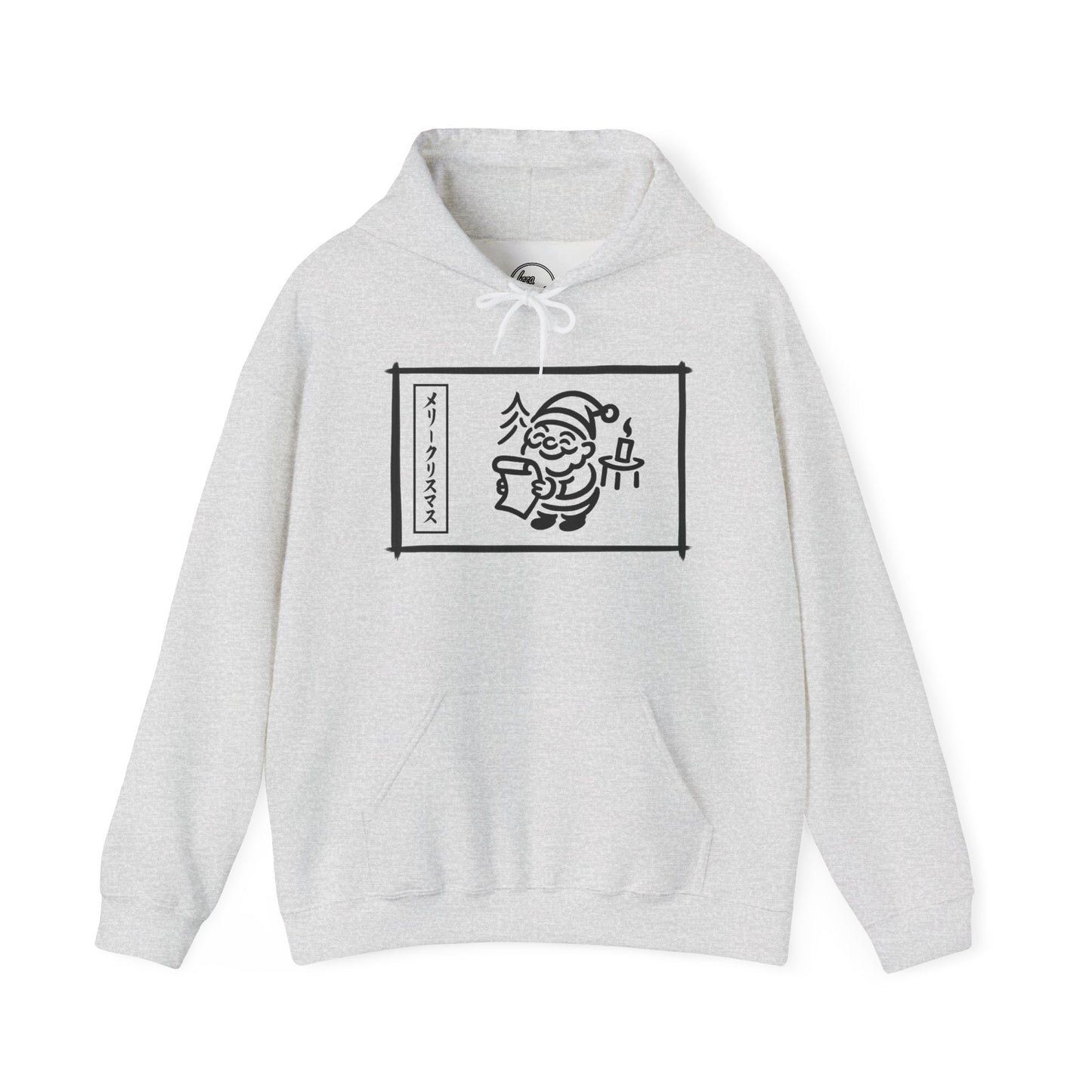 Katakana Christmas Santa Hoodie