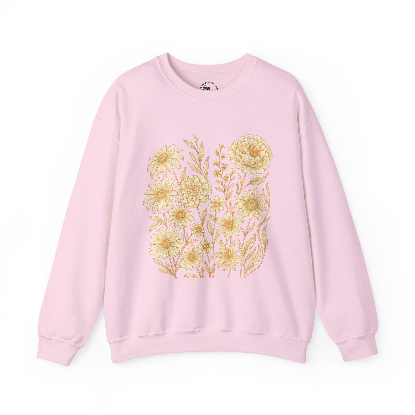 Golden Floral Sweatshirt