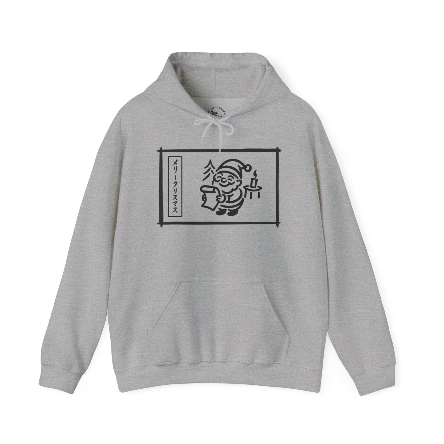 Katakana Christmas Santa Hoodie