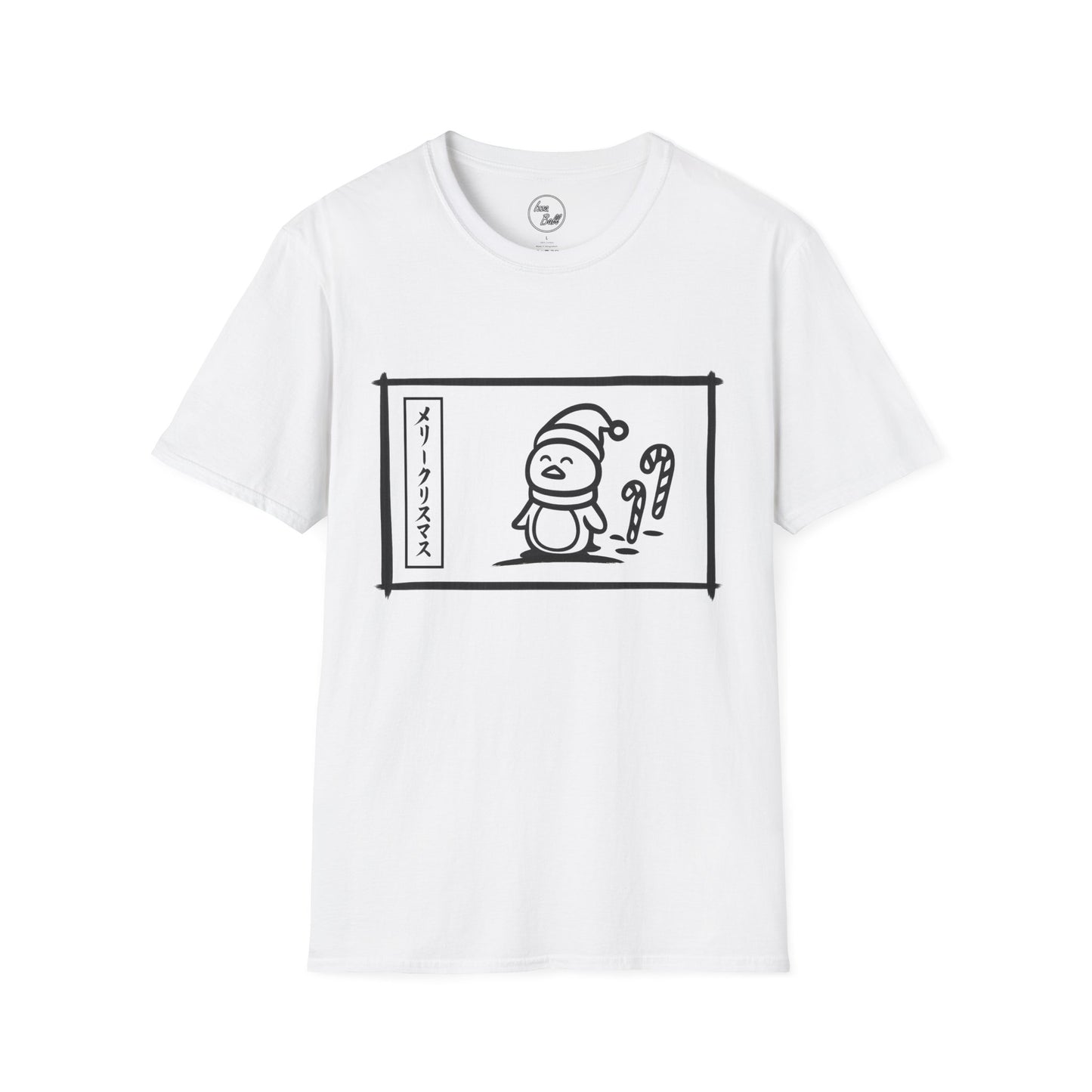 Katakana Christmas Penguin T-Shirt