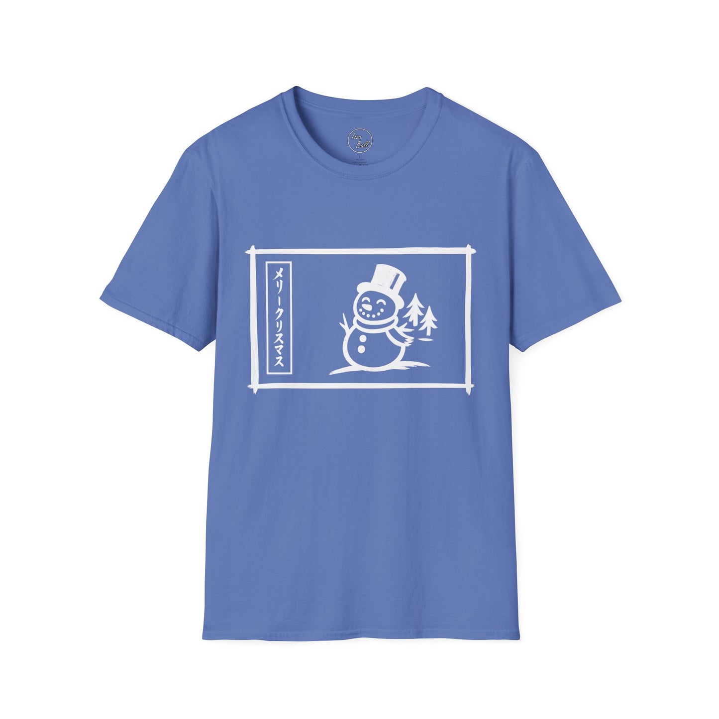 Katakana Christmas Snowman T-Shirt