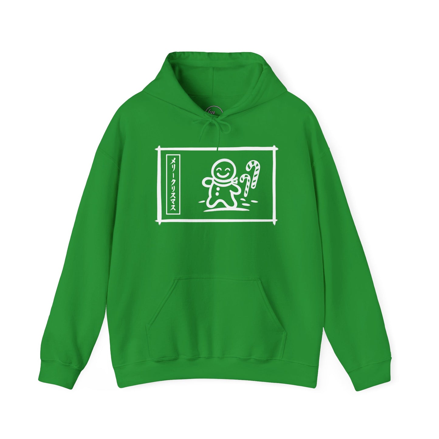 Katakana Christmas Gingerbread Hoodie