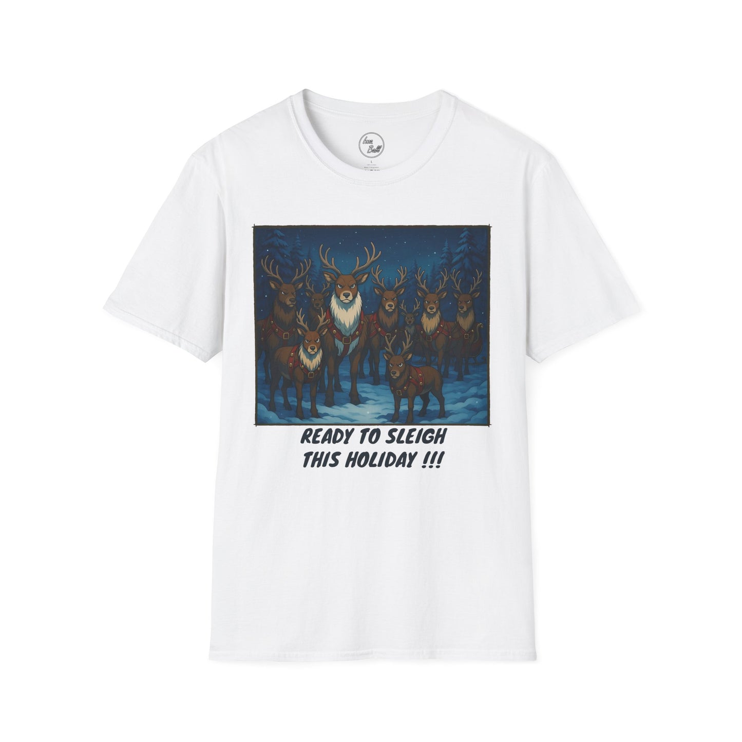 Reindeer Sleigh Team T-Shirt