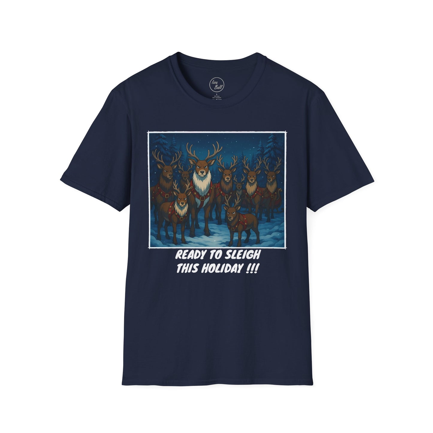 Reindeer Sleigh Team T-Shirt