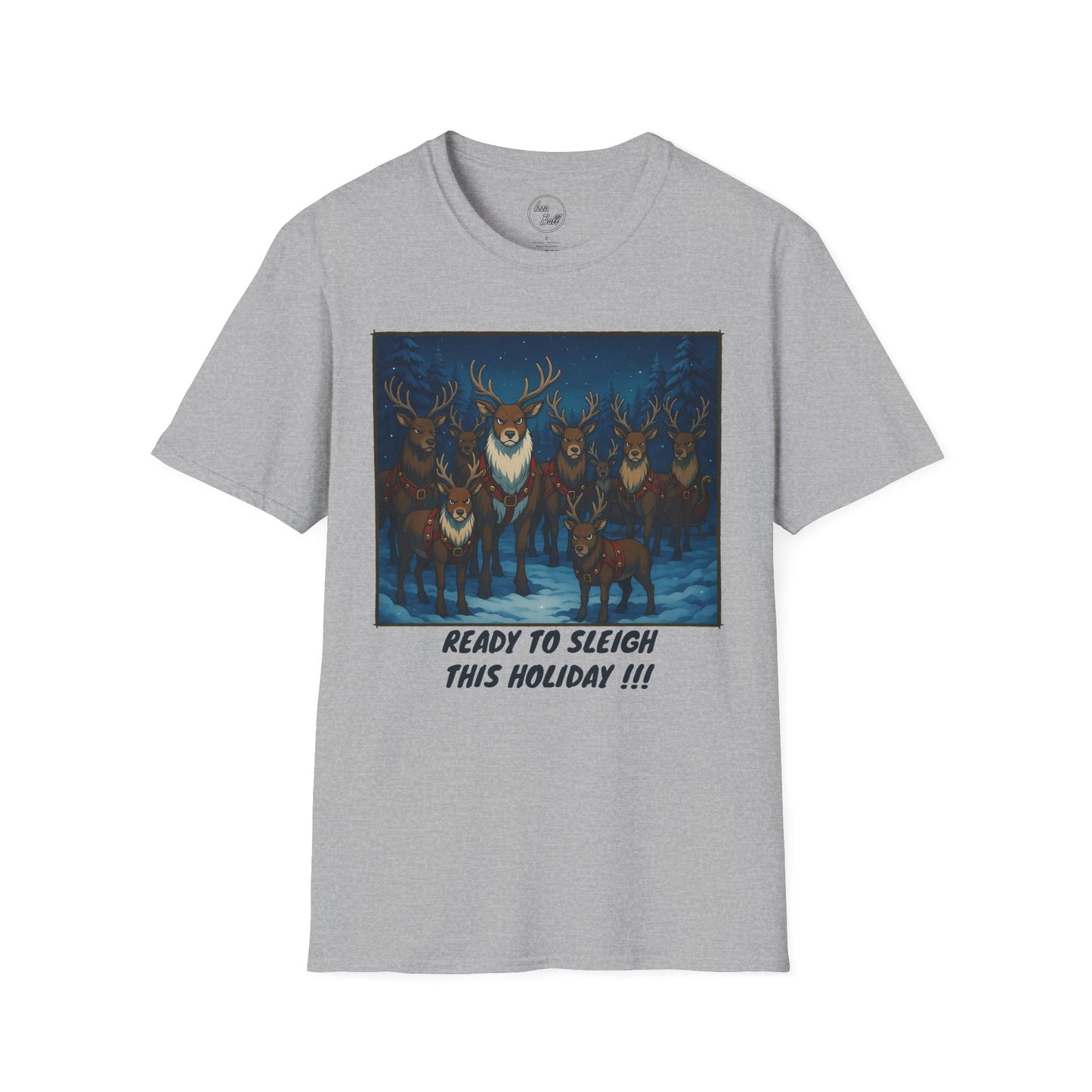 Reindeer Sleigh Team T-Shirt