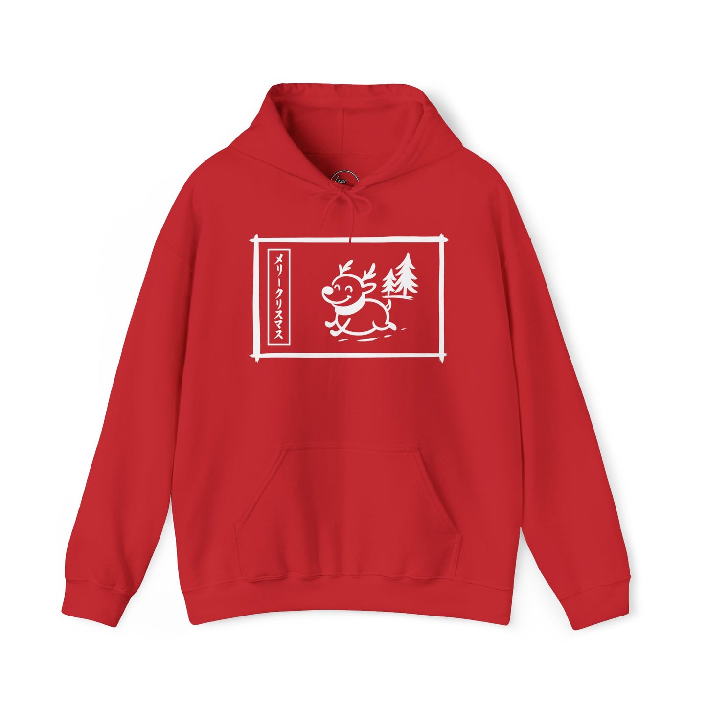 Katakana Christmas Reindeer Hoodie