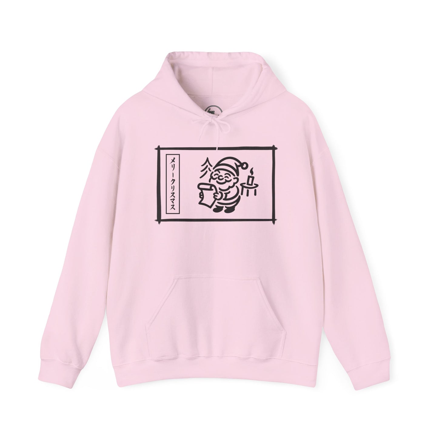 Katakana Christmas Santa Hoodie
