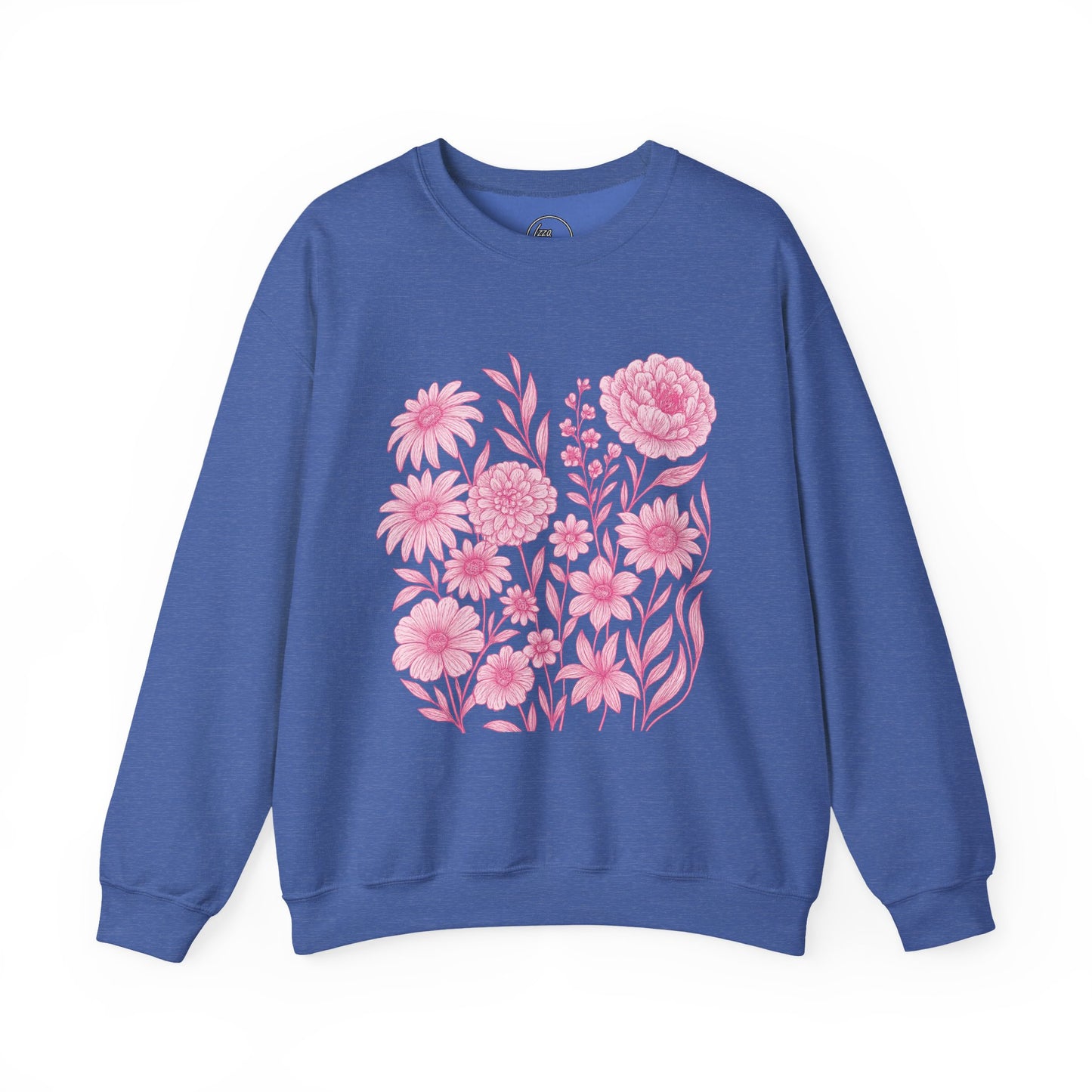Pink Floral Sweatshirt
