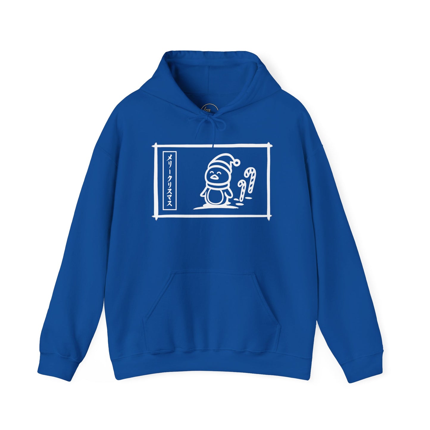 Katakana Christmas Penguin Hoodie