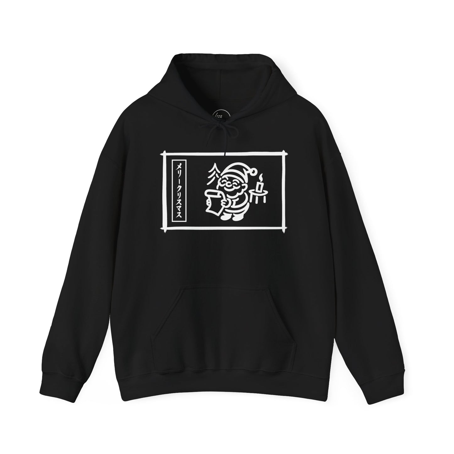 Katakana Christmas Santa Hoodie