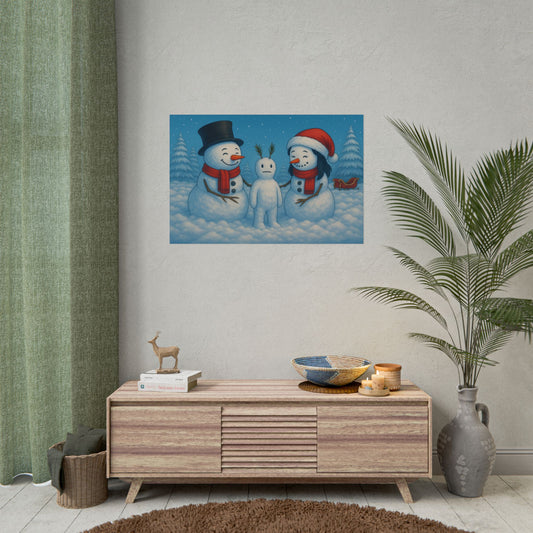 Snowman Poster