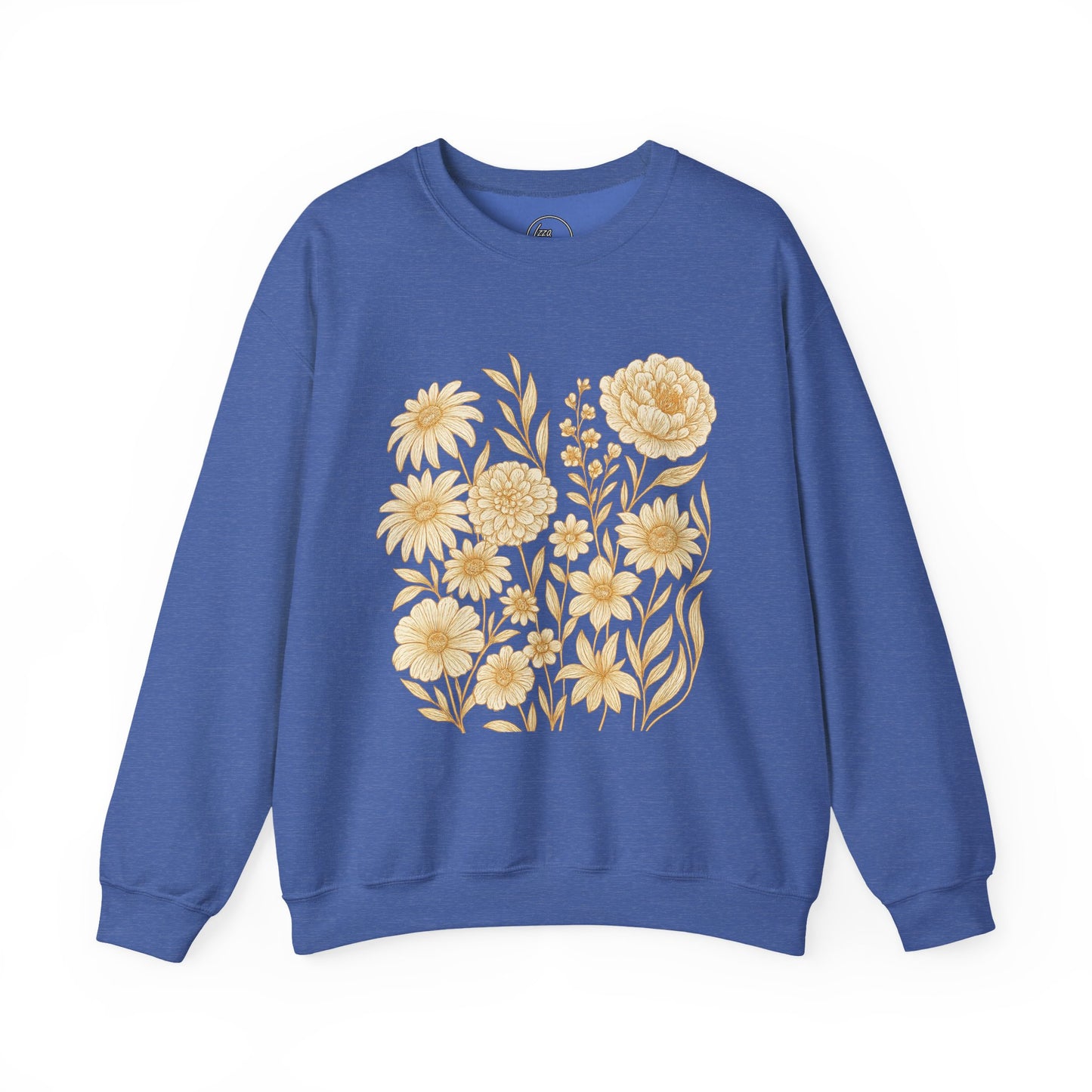 Golden Floral Sweatshirt