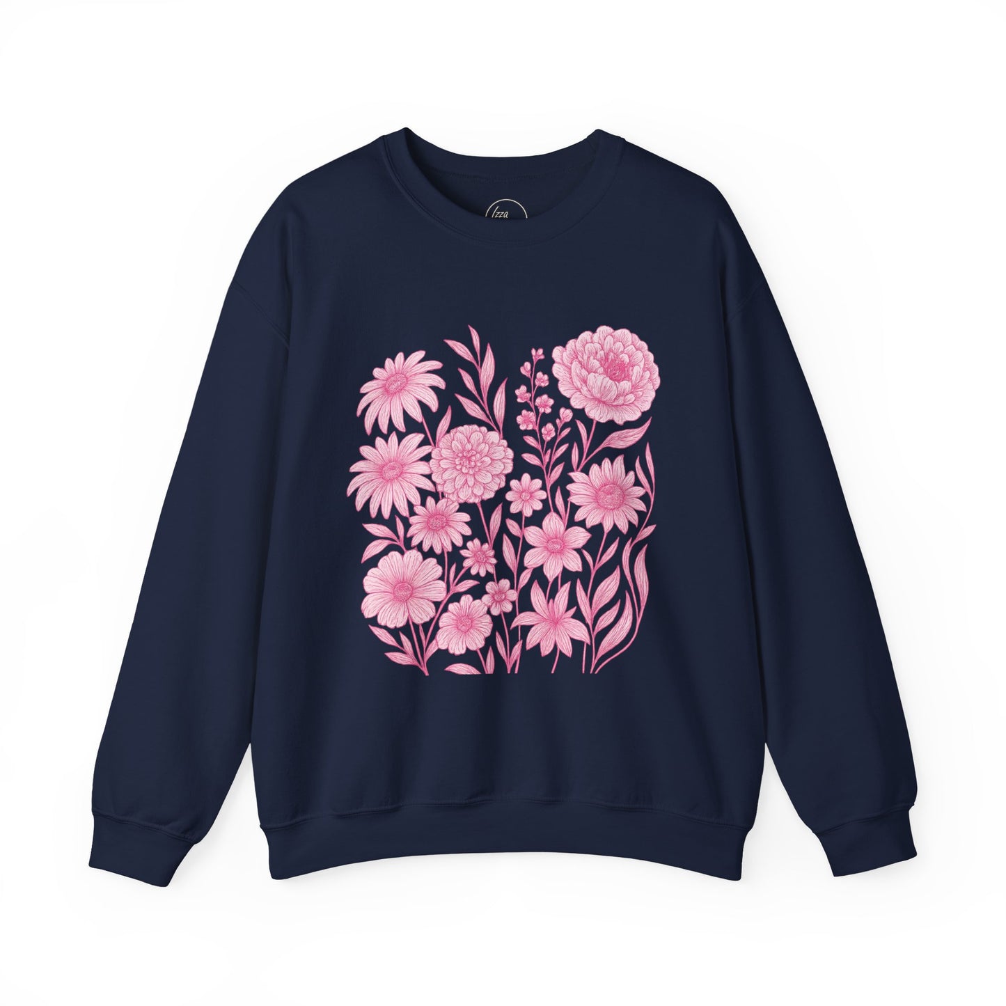 Pink Floral Sweatshirt