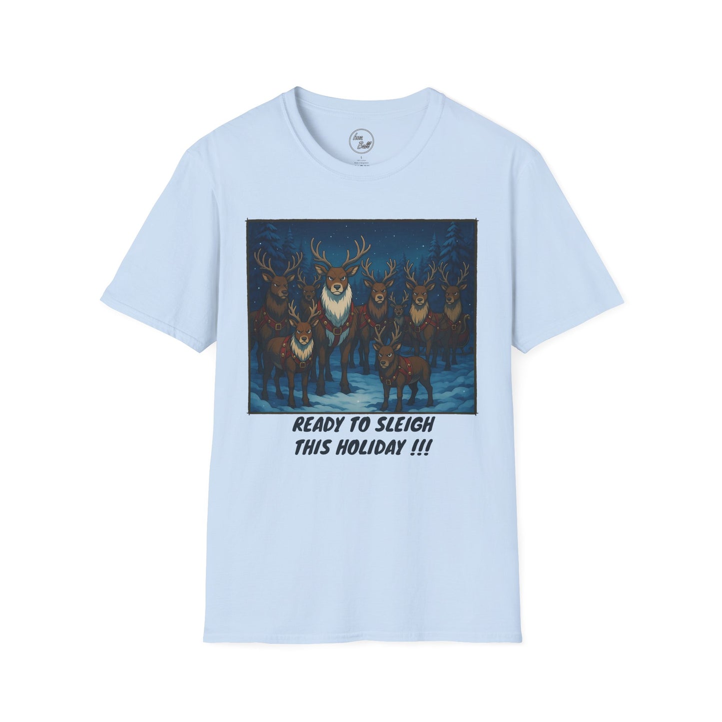 Reindeer Sleigh Team T-Shirt