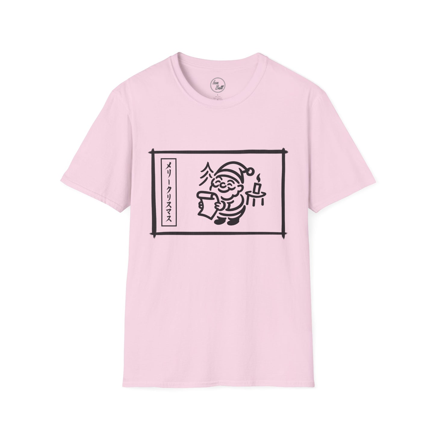 Katakana Christmas Santa T-Shirt