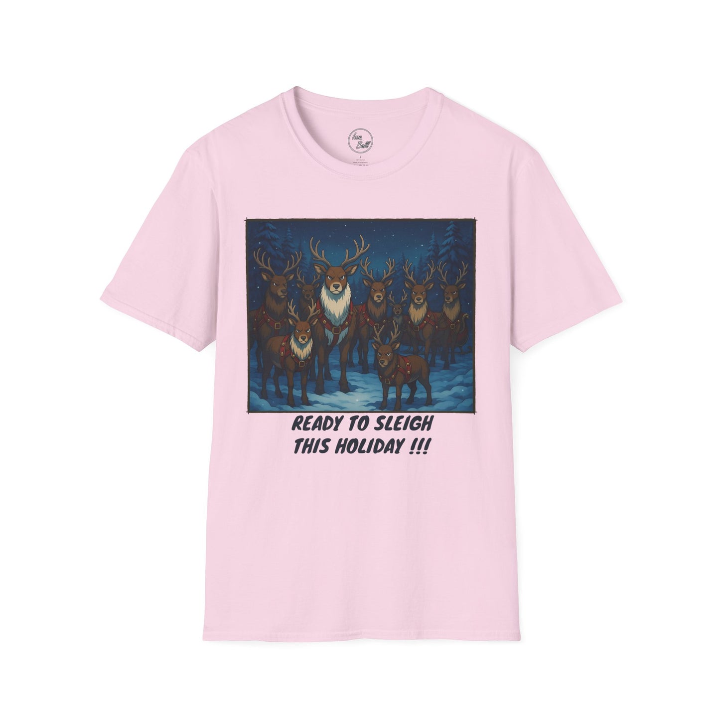 Reindeer Sleigh Team T-Shirt