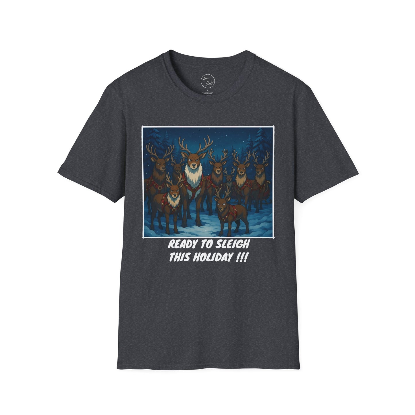 Reindeer Sleigh Team T-Shirt